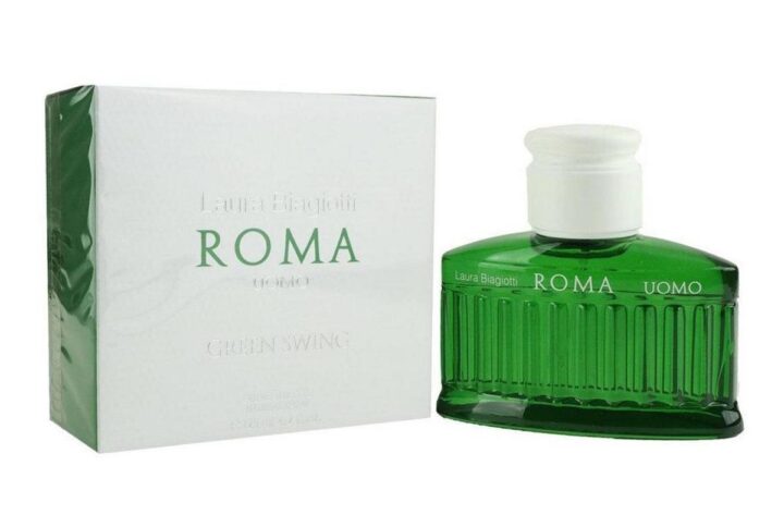 Laura Biagiotti Roma Uomo Eau De Toilette Green Swing 200ml Spray