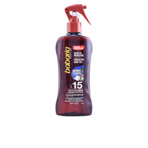 babaria monoi tahiti sunscreen oil spf15 spray gun 300ml