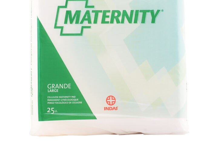 Indasec Maternity Large Anatomic Cell Compressor 25 Units