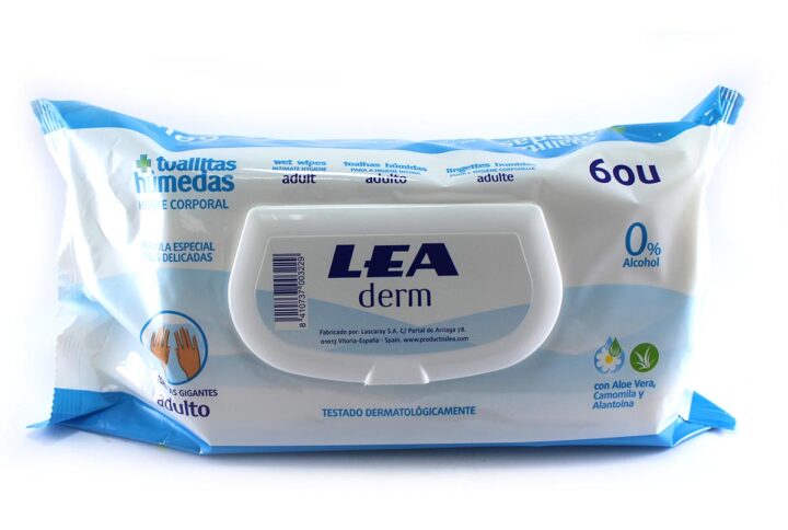 Lea Derm Wipes Pack 60 Units