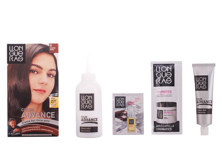 Llongueras Color Advance Hair Colour 4 Medium Brown