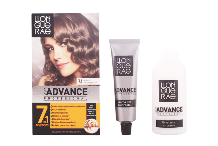 Llongueras Color Advance Hair Colour 071 Ash Blonde