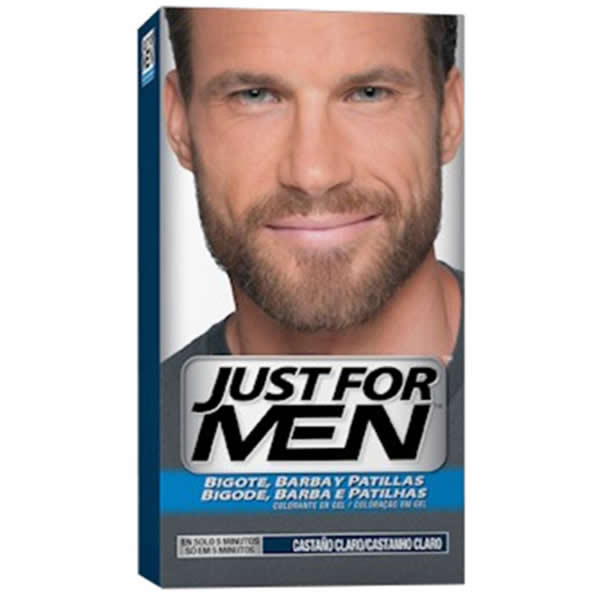 Just for men bigote y barba - gel colorante