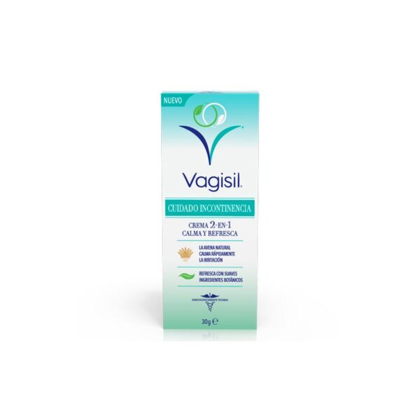 Vagisil Incontinence Care 2 In 1 Cream 30g