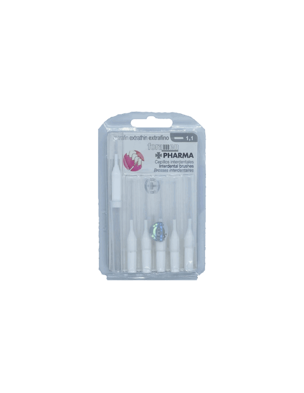 Foramen Cepillo Interdental Extrafino 1,1 6uds