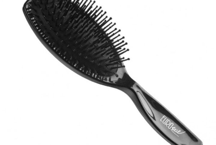 Eurostil Pua Plastico Cepillo Fuelle Negro Negro 1un