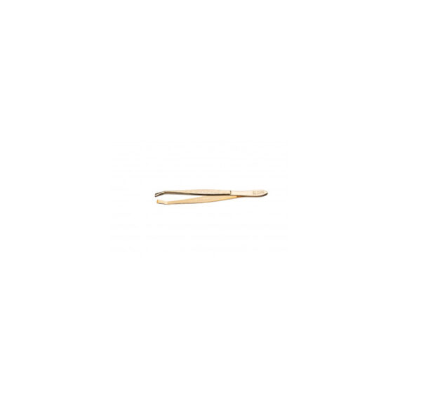 Eurostil Pinza Depilar Dorada 8cm