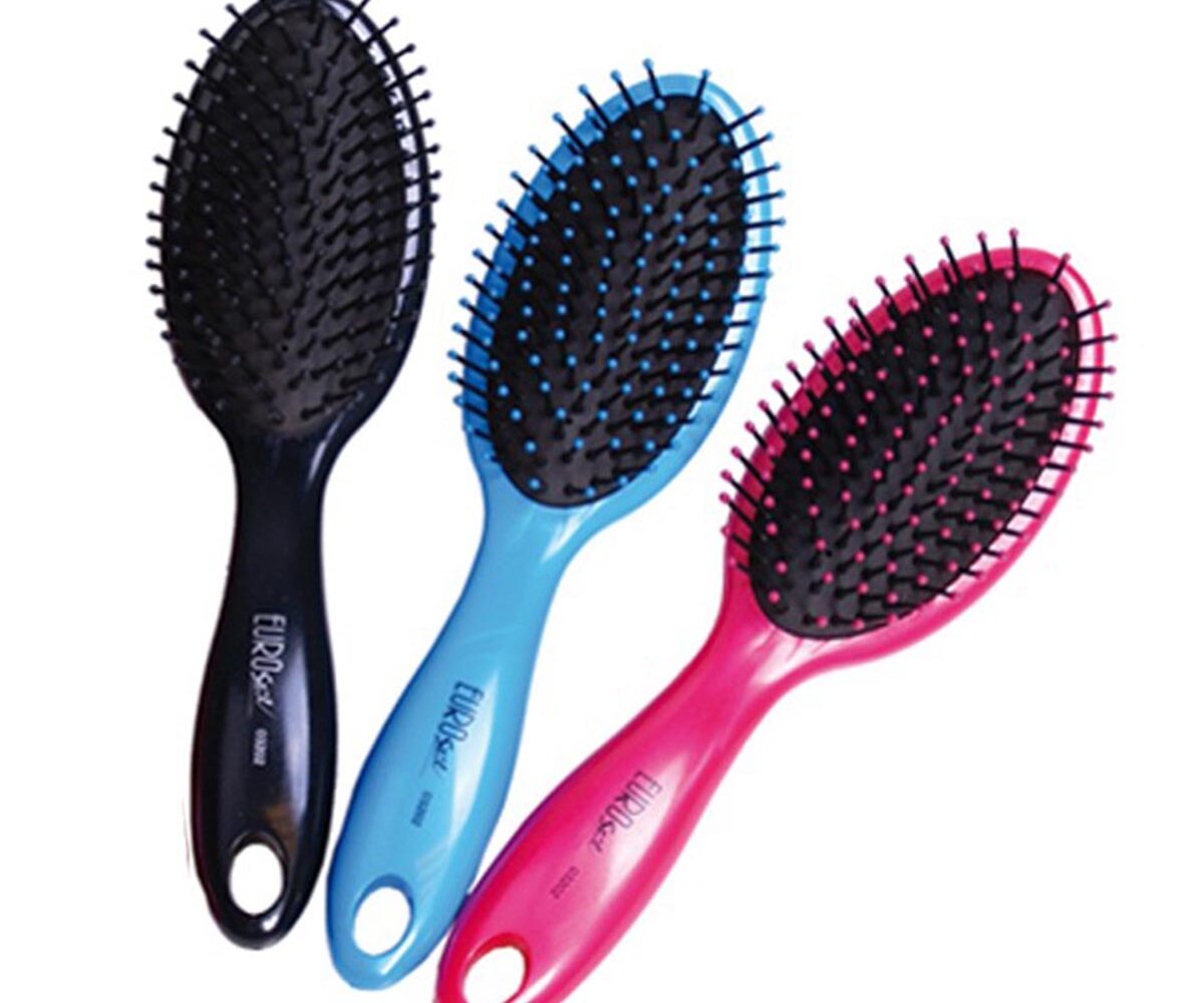 Eurostil Neumatico Redondo Pues Plastico Cepillo Colores 1un