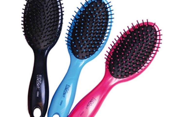 Eurostil Neumatico Redondo Pues Plastico Cepillo Colores 1un