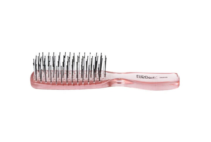 Eurostil Desenredar Cepillo Pequeño Transparente Rosa 1un