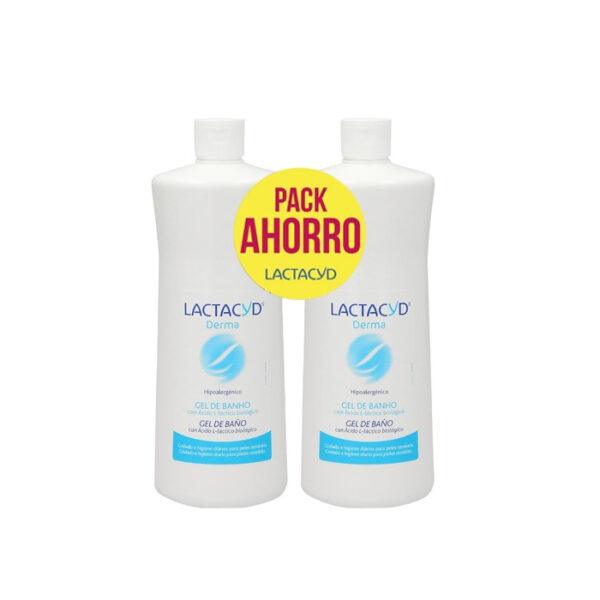 Lactacyd Derma Bath Gel 2×1000 ml