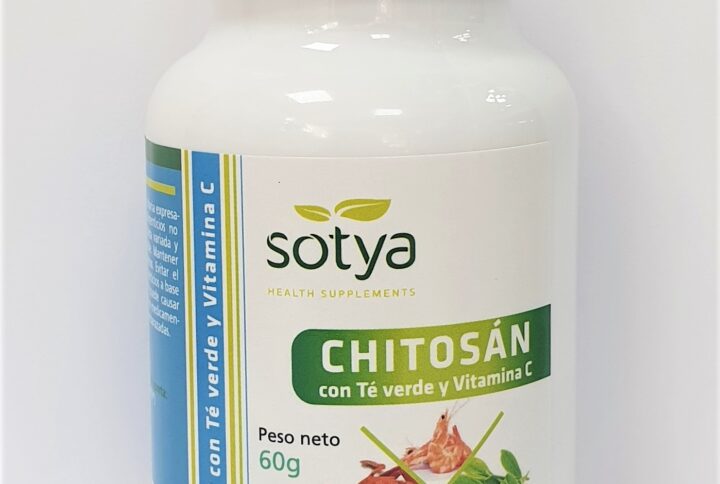 Sotya Chitosan Green Tea and Vitamin C 100 capsules | Carethy