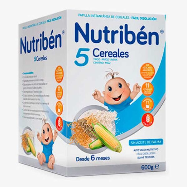 Nutribén 5 Cereals 600g