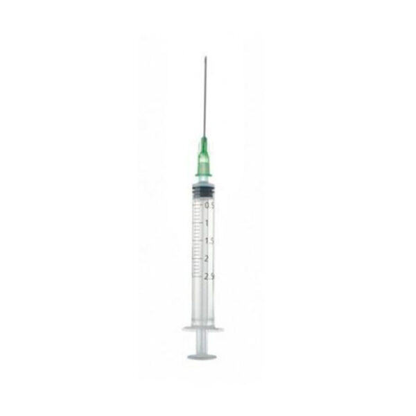 ICO Syringe 25ml With Needle 8×40