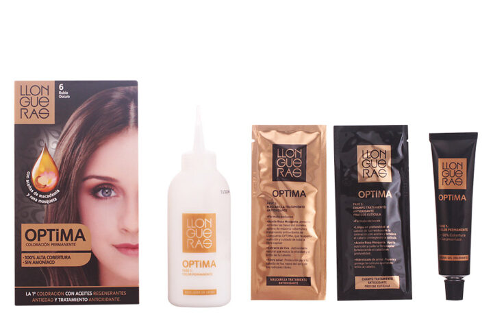 Llongueras Optima Permanent Hair Colour Ammonia Free 6 Dark Blonde