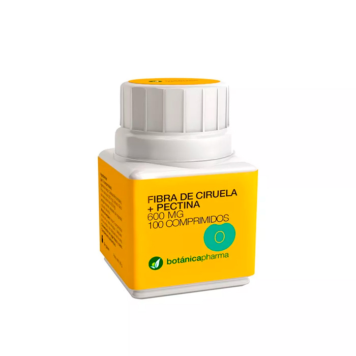 Botánicapharma Plum Fibre + Pectin 500mg 100 Tablets