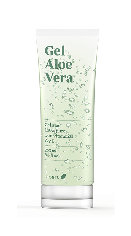Ebers Gel Aloe Vera con Vitamina A y E 250ml