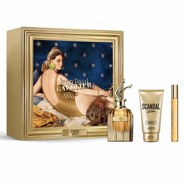 Jean Paul Gaultier Scandal Absolu Parfum Concentré Spray 80ml Set 3 Pieces