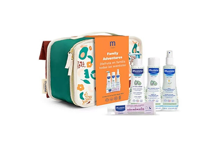 Mustela Family Suitcase Terracotta Set 5 Pieces