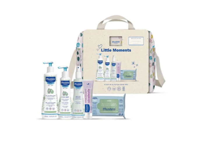 Mustela Polka Dot Stroller Bag Set