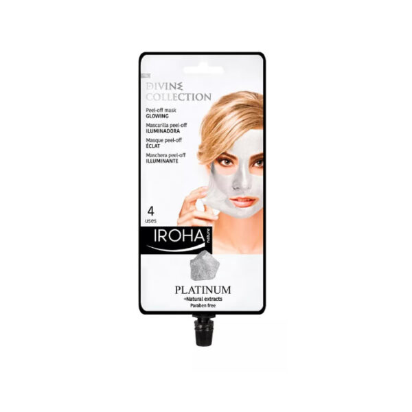 Iroha Nature Platinum Peel Off Mask Glowing 4 Uses