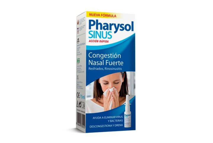 Reva Pharysol Sinus Congestión Nasal Fuerte