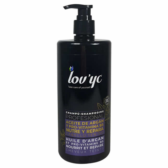 Loveyc Argan Oil and Provitamin B5 Nourishes and Repairs Colored Hair Shampoo