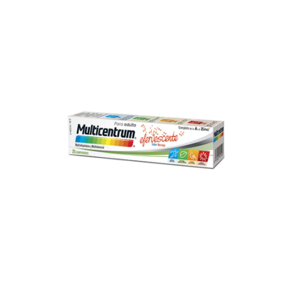 Multicentrum Effervescent Orange Flavor 20 Tablets