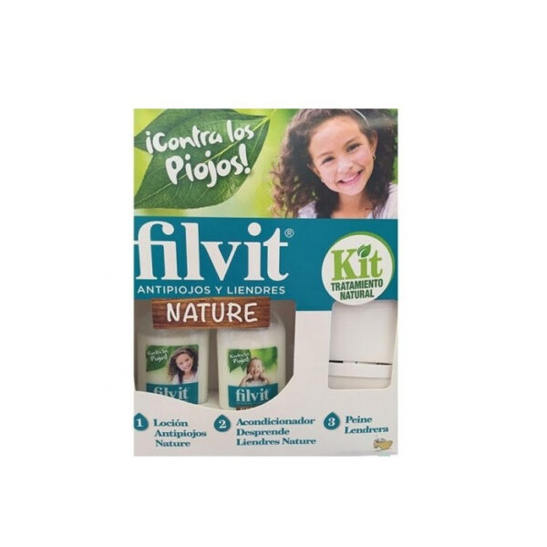 Filvit Nature Anti Lice Lotion 125ml Set 2 Pieces
