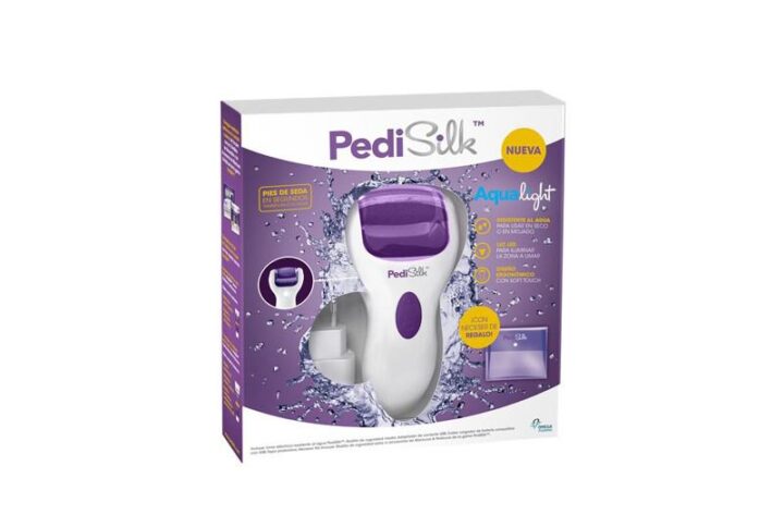 Clenosan Beuty-Tech Pedisilk Aqualight Electric File 1 Pc