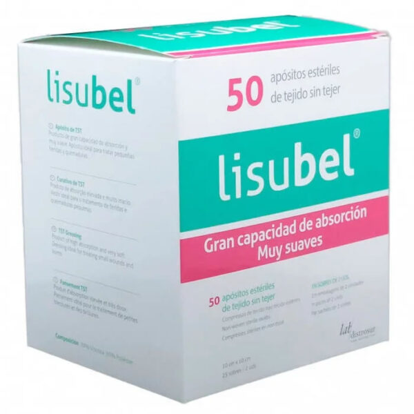 Lisubel 50 Sterile Cloth Band-Aids 10×10