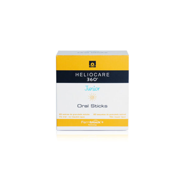 Heliocare 360º Junior Oral Sticks 20 Units
