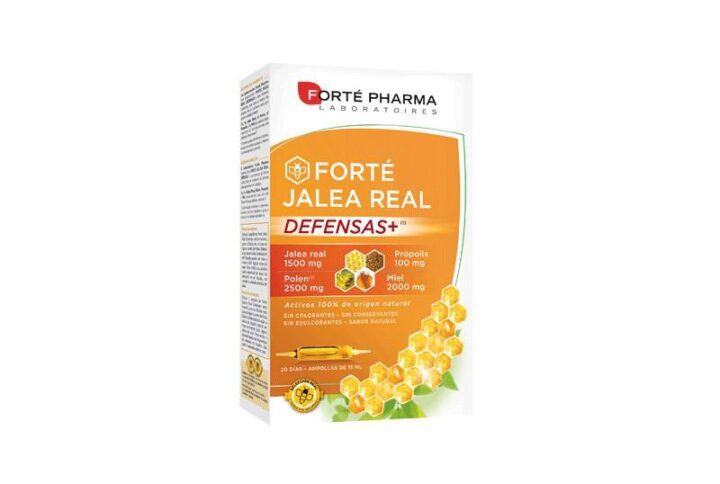 Forte Jalea Real Defensas+ (20 Ampollas 15 Ml)
