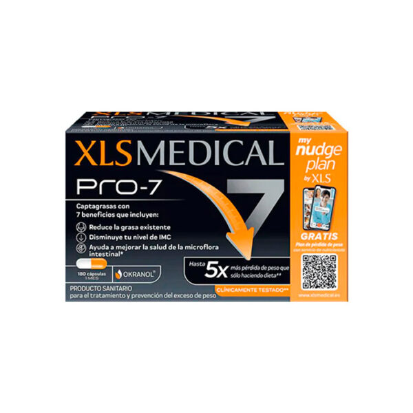 Xls Medical Pro-7 Nudge 180 Capsules