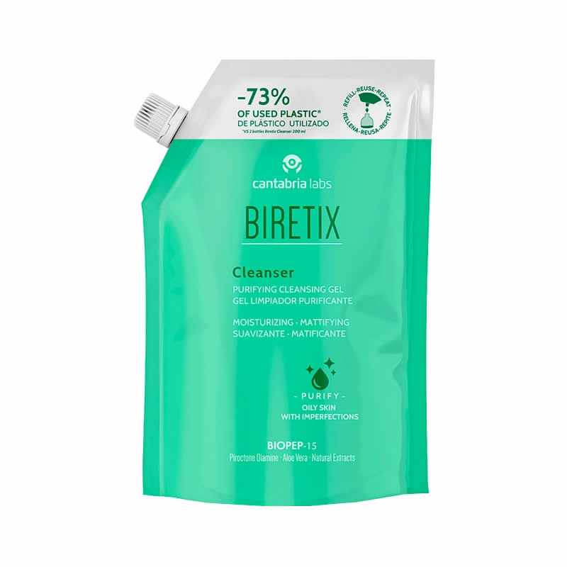 Biretix Cleanser Purifing Cleansing Gel  Refill 400ml