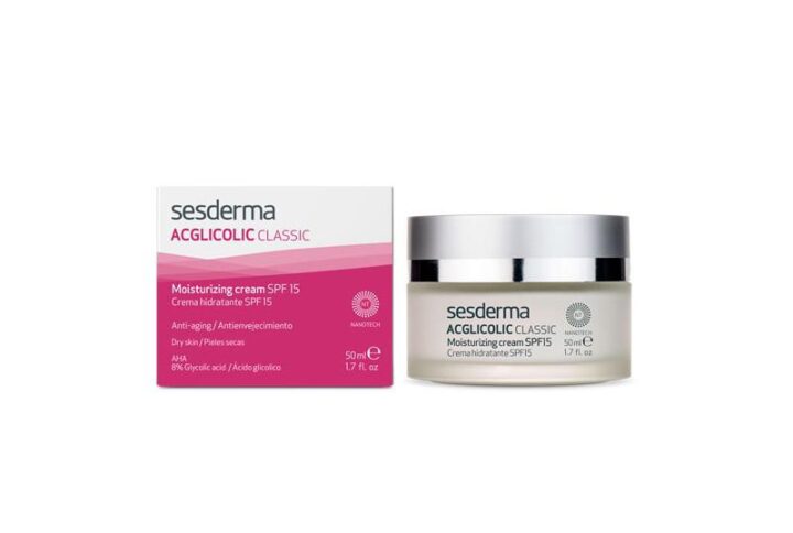 Sesderma Acglicolic Classic Moisturising Cream Spf15 50ml