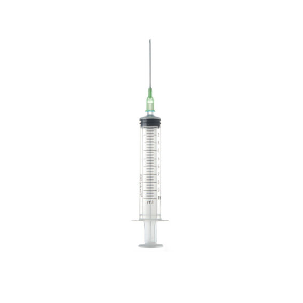 Ico Syringe With Needle 0,7×30 10ml G22 13/16