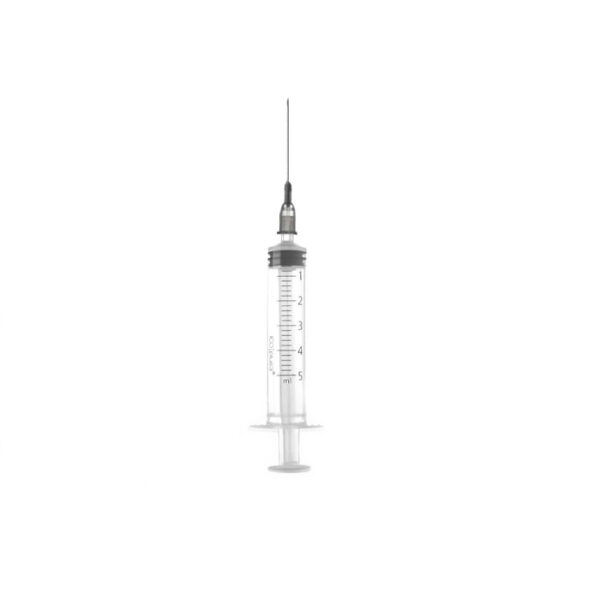 Ico Syringe With Needle 0,7×30 5ml G22 1 3/16