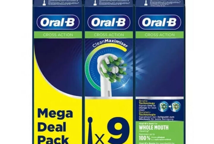 Oral-B Pro Cross Action Refill 9 Units