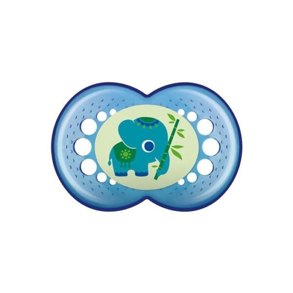 Mam Baby Dummy Original 6+ Silicone Blue