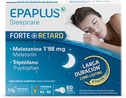 Epaplus Sleepcare Sleep Delay Melatonin + Tryptophan 60 Tablets