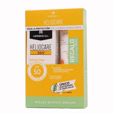 Heliocare 360 Gel Oil Free Dry Touch Face Spf50 50ml Set 2 Pieces