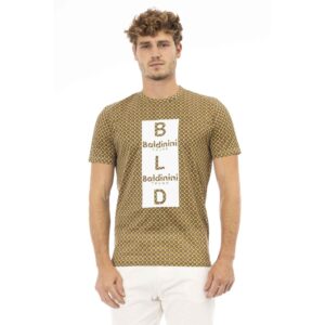 Baldinini Trend COMO Men's T-Shirt Yellow