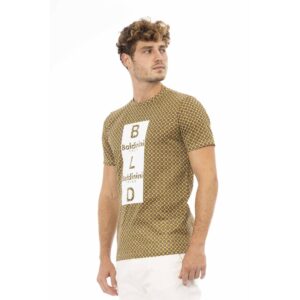 Baldinini Trend COMO Men's T-Shirt Yellow