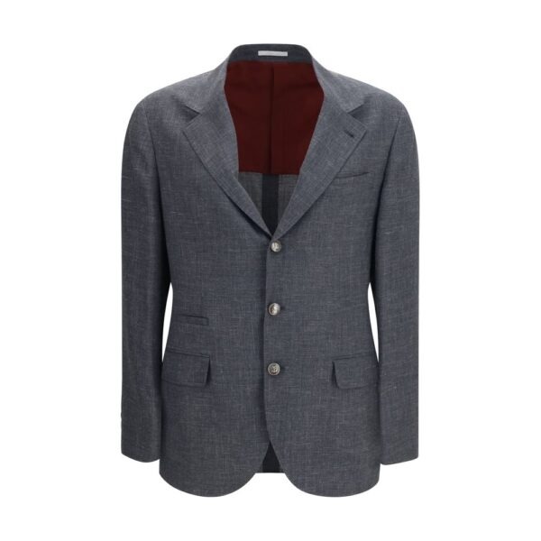 Gray Wool Oves Aries Blazer