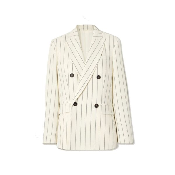 White Wool Blazer