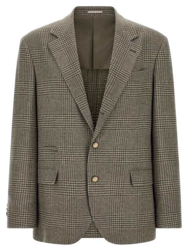 Bicolor Wool Blazer