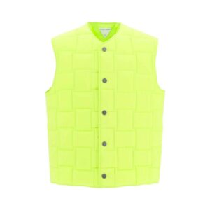 Bicolor Polyamide Sleeveless Jacket