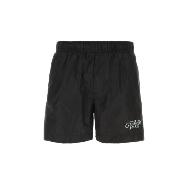 Black Polyamide Shorts