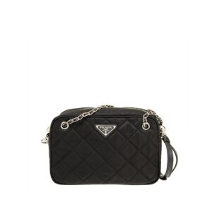Black Nylon Crossbody Bag - Jag Couture London